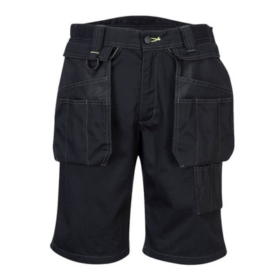 Portwest Pw3 Work Shorts Pw345Bkr41 from B&Q