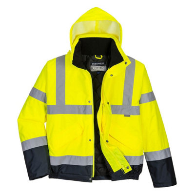 Portwest Hi-Vis Two Tone Bomber Jacket from B&Q