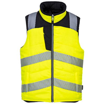 Portwest Hi-Vis Reversible Bodywarmer from B&Q