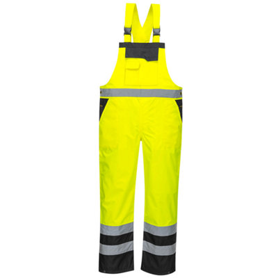 Portwest Contrast Bib & BraceUnlined from B&Q