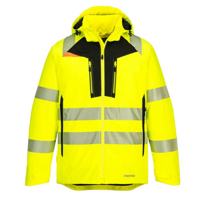 Portwest Dx4 Hi-Vis Winter Jacket from B&Q