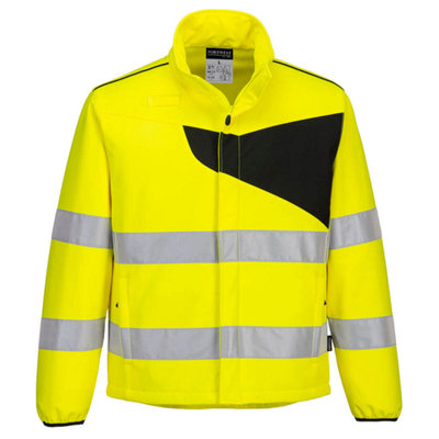 Portwest Pw2 Hi-Vis Softshell Jacket 2L Orange