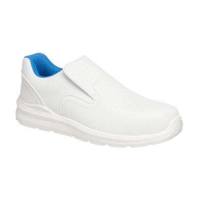 Portwest Compositelite Slip On Safety Trainer S2 White from B&Q
