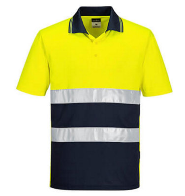 Portwest Two-Tone Lightweight Polo Shirt S/s from B&Q