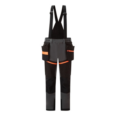 Portwest Ev4 Shell 4-Way Stretch Waterproof Bib & Shell Trousers Ev443