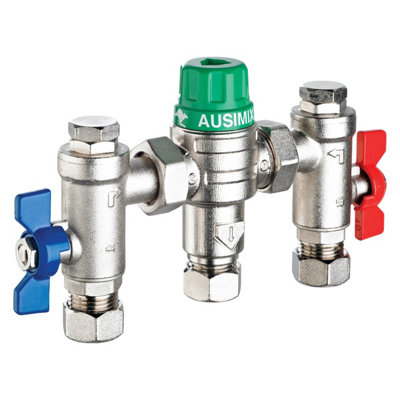 Reliance 15mm Ausimix 4 In 1 Tmv2/3 Valve Heat110780 from B&Q
