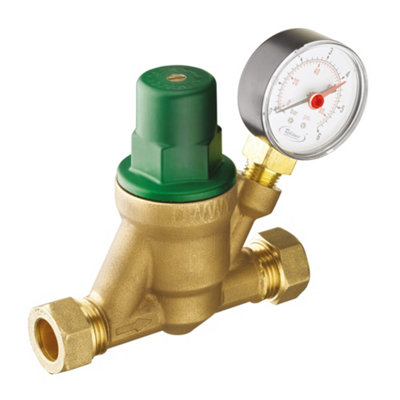 Reliance Valves Reliance 22mm Predator Prv Complete With Gauge Pred800020 from B&Q