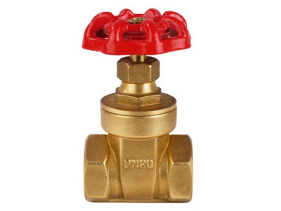 Reliance Valves Rv Dzr Brass Gate Valve Dn20 Gate112002 from B&Q