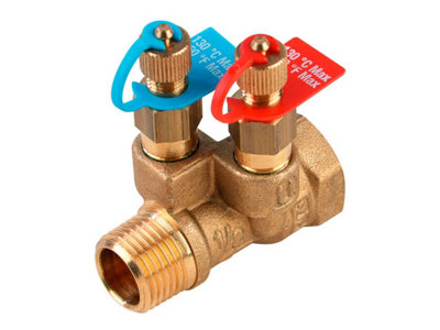 Reliance Valves Rv Dzr Brass Metering Station Dn20 Dbms100005 from B&Q