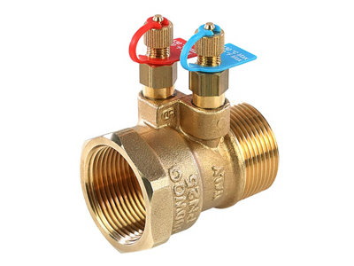 Reliance Valves Rv Dzr Brass Metering Station Dn32 Dbms100007 from B&Q