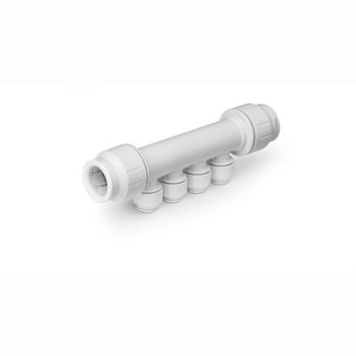 Jg Speedfit John Guest Speedfit 22Mm X 10Mm 4 Port Manifold Pem522210wp