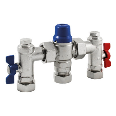 B&Q -  15mm 4 In 1 Easifit Mixing Valve