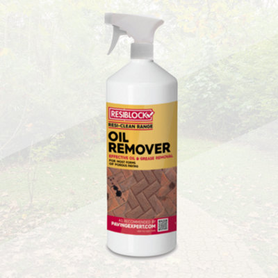 Resiblock Oil Stain Remover1L (Removes Oil And Grease Stains From Stone) from B&Q