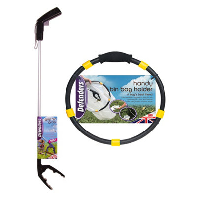 Defenders Handy Bin Bag Holder And Grabber from B&Q