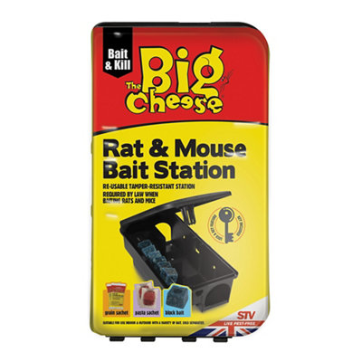 B&Q -  Rodent Bait Station (H)75mm (W)124mm