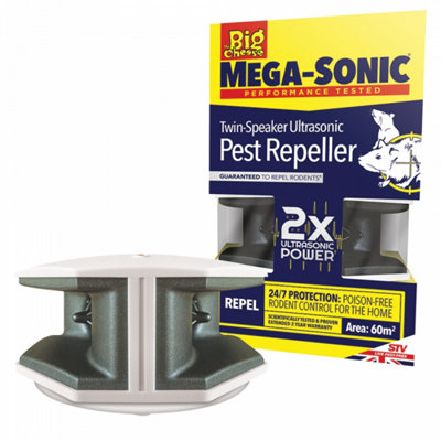 The Big Cheese Mega-Sonic Pest Repeller from B&Q