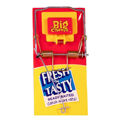 Big Cheese Stv195  Fresh Baited Rat Trap from B&Q