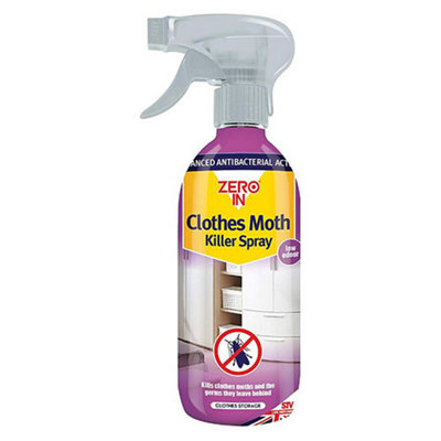 STV Zero In Zer427 Clothes Moth Killer500Ml from B&Q