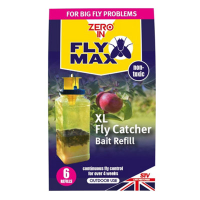 Stv Xl Fly Catcher Bait Refill Sachet 6 Pack from B&Q