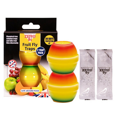 Zero In Fruit Flies Fruit Fly Trap from B&Q