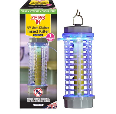 Zero In Uv Light Insect Killer Usb Kitchen Indoor Insect Bug Killer With Trap from B&Q