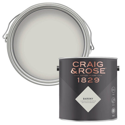 Craig & Rose 1829 Barony Chalky Emulsion Paint2.5L from B&Q