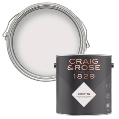 Craig & Rose 1829 Comiston  Chalky Emulsion Paint2.5L from B&Q
