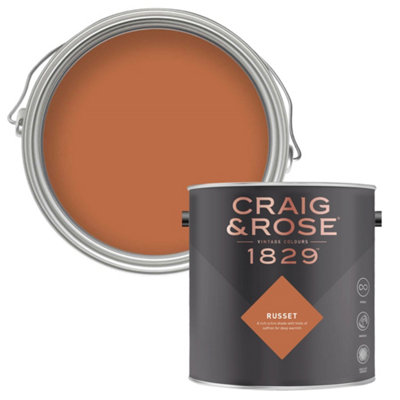 B&Q -  1829 Russet Chalky Emulsion Paint2.5L