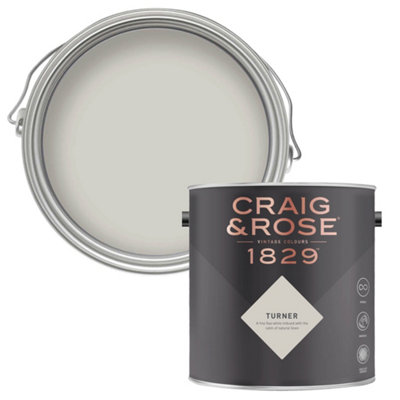 Craig & Rose 1829 Turner  Chalky Emulsion Paint2.5L from B&Q
