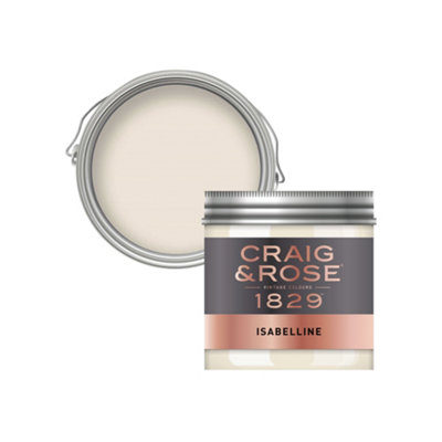 Craig & Rose 1829 Isabelline Chalky Emulsion Paint50Ml from B&Q