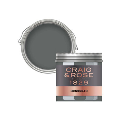 Craig & Rose 1829 Monogram Chalky Emulsion Paint50Ml from B&Q