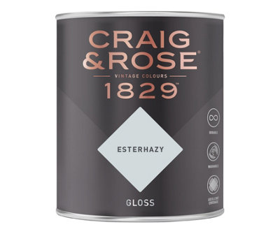 B&Q -  1829 Esterhazy Gloss Paint 750Ml