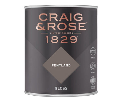 B&Q -  1829 Pentland Gloss Paint 750Ml