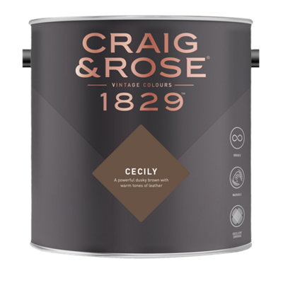 B&Q -  1829 Cecily Eggshell Paint 750Ml