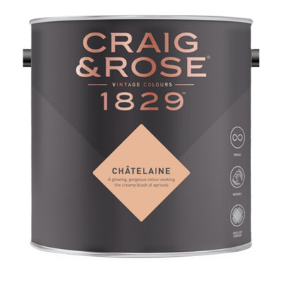 Craig & Rose 1829 Chatelaine Eggshell Paint 750Ml