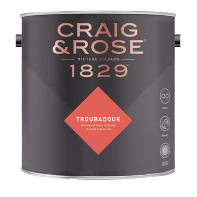 B&Q -  1829 Troubadour Eggshell Paint 750Ml