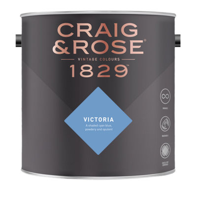 Craig & Rose 1829 Victoria Eggshell Paint 750Ml