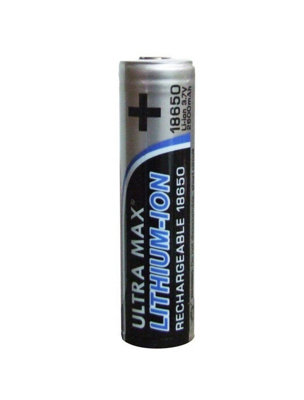 Ultramax Ultra Max Rechargeable 18650 Battery 2600 Mah