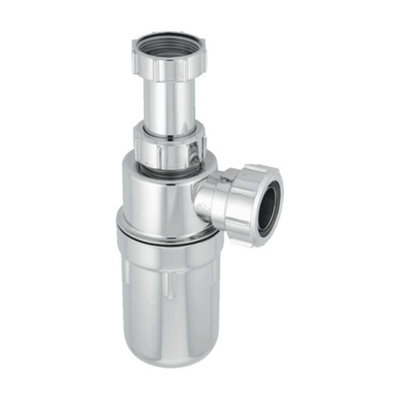 McAlpine A10Ar-Cp 1.1/4In Bottle Trap (50Bx) from B&Q