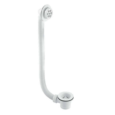 McAlpine Fbw2Pw 1.1/2In White Banjo Waste (100) from B&Q