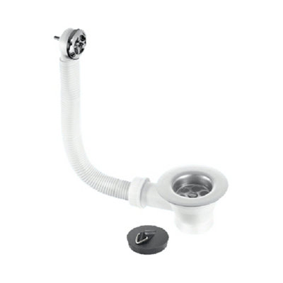 McAlpine Fsw1P Combined Waste O/flow Cwo (120Bx) from B&Q