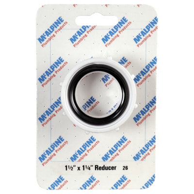 Mcalpine Card-26 1" X 1" Reducer - T12 White