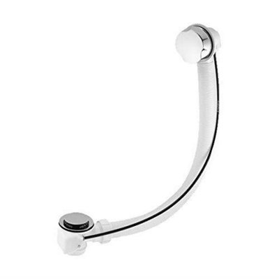 Mcalpine Pub-Cp 1.5" X 70Mm Pop-Up Bath Waste And Overflow White