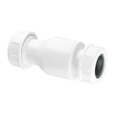 Mcalpine R28-Nrv Non-Return Valve With 19/23Mm Universal Connections