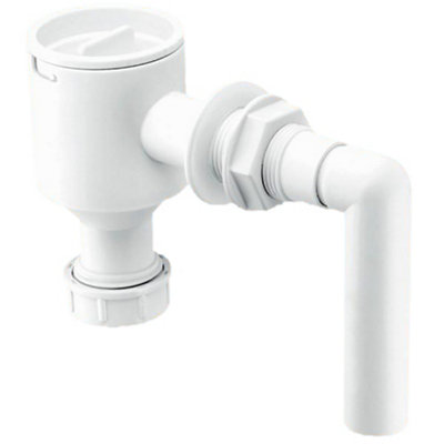 Mcalpine R45 1.5"" Complete Screened Tank Overflow Connector Quick-release Filter - Image 5