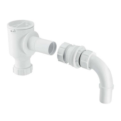 Mcalpine R45e 1Â½" Complete Screened Tank Overflow Connector - Extended 5036484002945 - Image 6