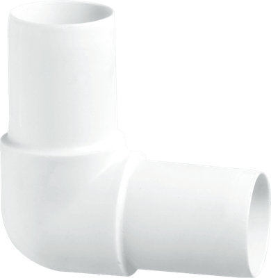 Mcalpine S4E 1.25" Pushfit 90 Degree Knuckle Overflow Bend from B&Q