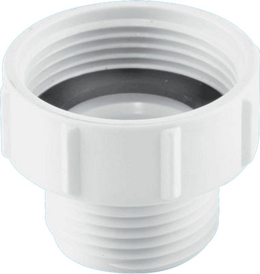 Mcalpine S12D 1" Bsp Female X Bsp Male Coupling from B&Q