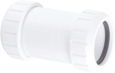 Mcalpine S18L 1" Surefit Straight Connector from B&Q