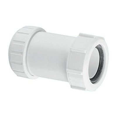 Mcalpine S28L 1" Surefit X Multifit Straight Connector from B&Q